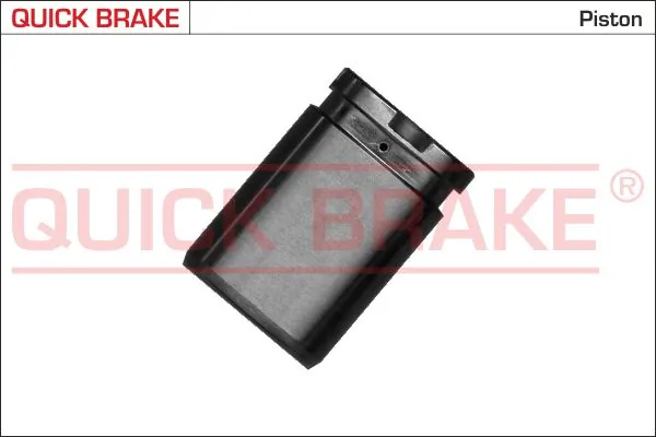 Piston, brake caliper